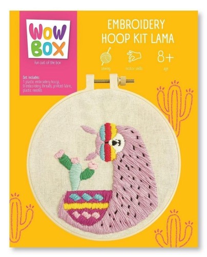 Wow Box. Zestaw do haftowania Lama, TM Toys