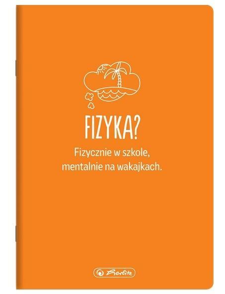 Zeszyt A5/60K kratka Fizyka (10szt), HERLITZ