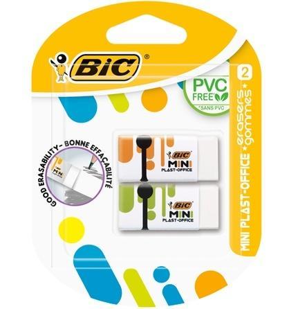 Gumka Mini Plast-Office 2szt BIC, BIC