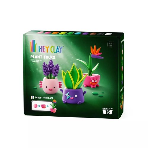 Hey Clay - Zielona ekipa + akcesoria, TM Toys