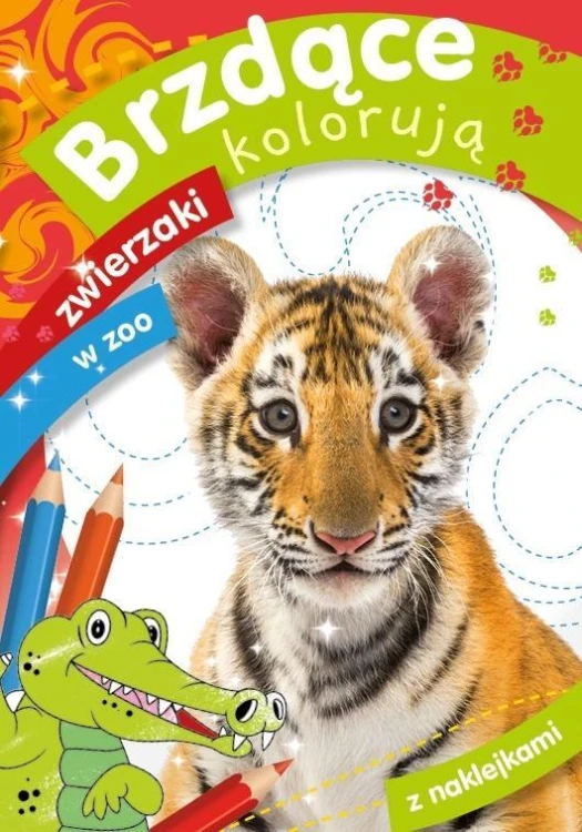 Brzdące kolorują. Zwierzaki w zoo, praca zbiorowa