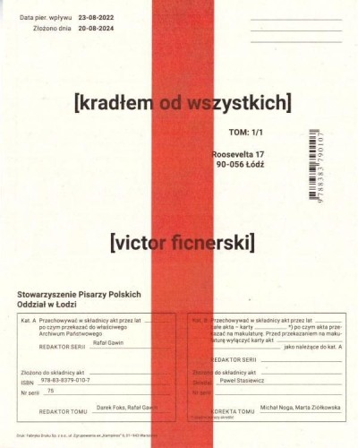 [kradłem od wszystkich], Victor Ficnerski