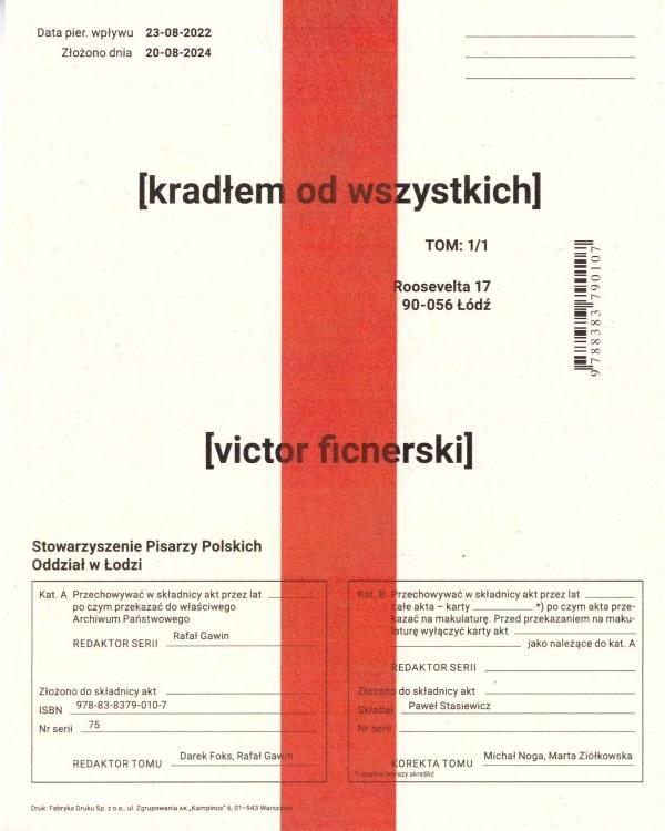 [kradłem od wszystkich], Victor Ficnerski