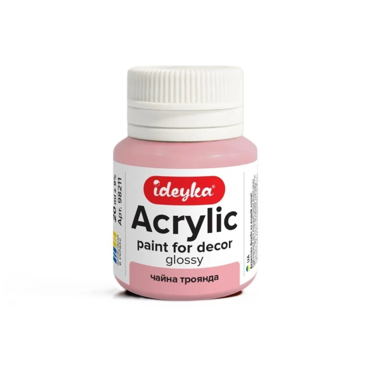Farba akrylowa Herbaciana róża 20ml, Ideyka