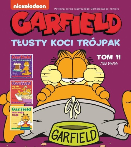 Garfield. Tłusty koci trójpak T.11, Jim Davis