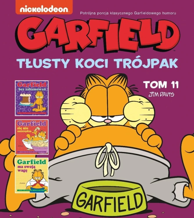 Garfield. Tłusty koci trójpak T.11, Jim Davis