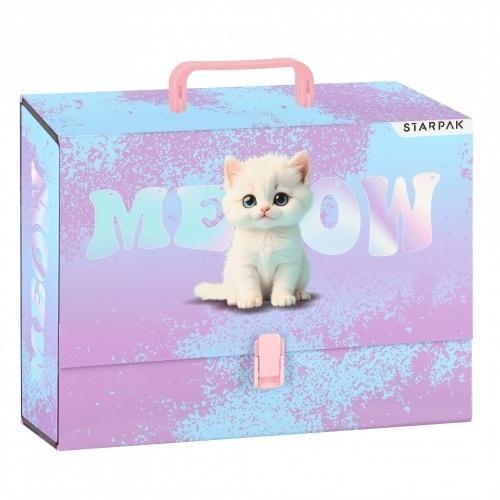 Teczka z rączką A4/90mm Cute Kitty, STARPAK