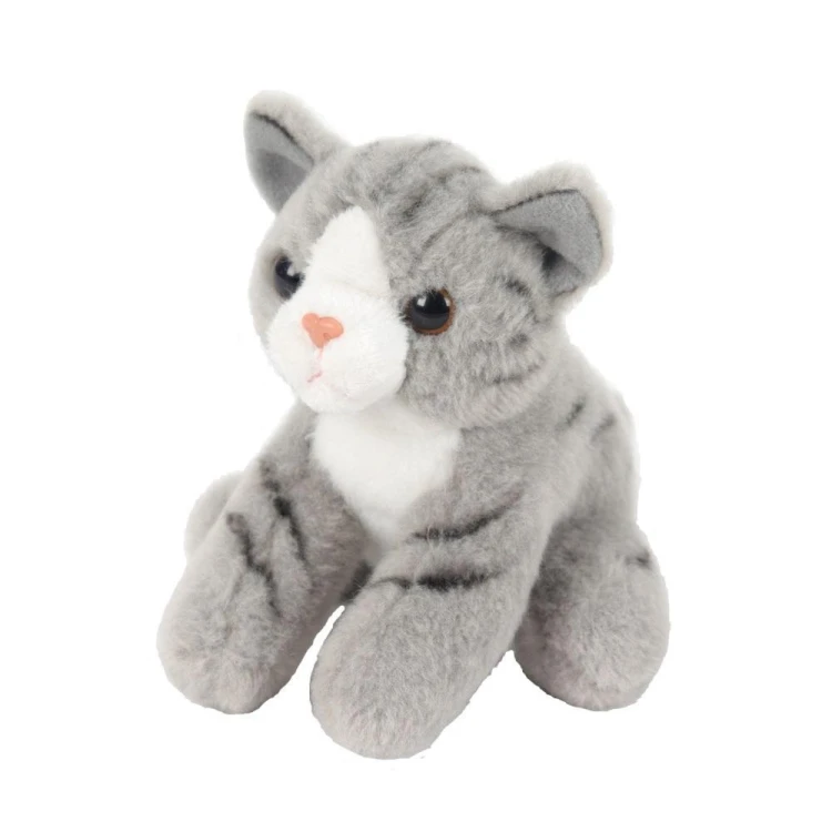 Kot siedzący szary 13cm, Beppe