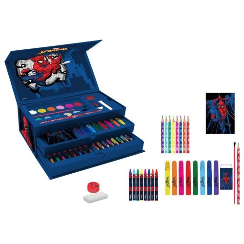 Zestaw artystyczny w kuferku Spiderman, Diakakis