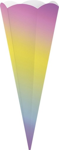 Rożek tyta pierwszoklasisty sześciokątny 69cm