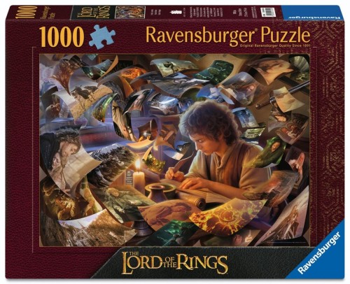Puzzle 1000 LOTR Frodo's Journey, Ravensburger