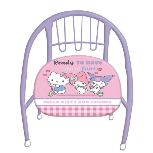 Krzesełko dziecięce metalowe Hello Kitty