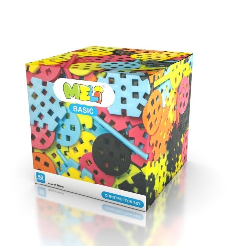 Klocki Meli Basic Constructor set 60szt, Meli