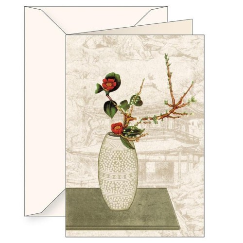 Karnet B6 + koperta 6217 Ikebana