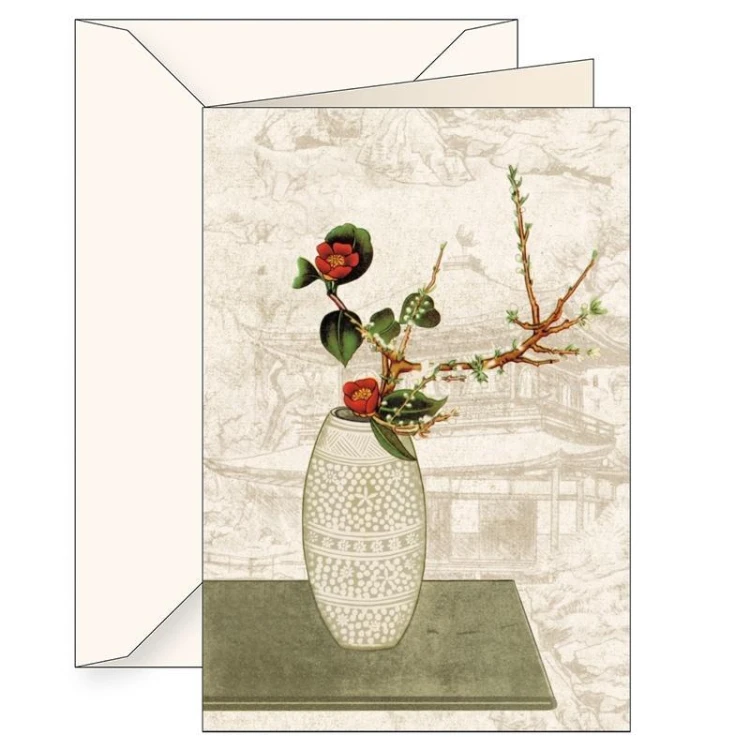 Karnet B6 + koperta 6217 Ikebana