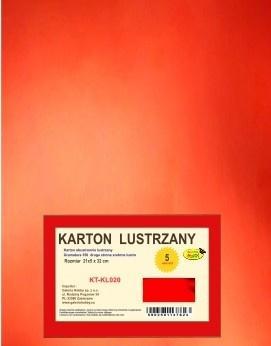 Karton obustronnie lustrzany 350g 21,5x32cm