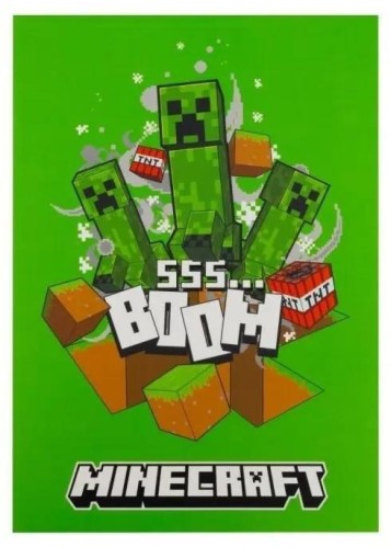 Blok rysunkowy A4/20K 100g Minecraft (10szt) ASTRA