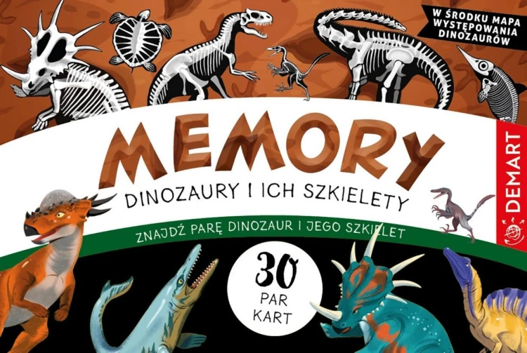 Memory. Dinozaury i ich szkielety, Demart