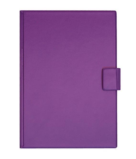 Notatnik A5 na rzep violet, Biurfol