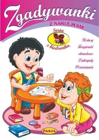 Zgadywanki z naklejkami, praca zbiorowa