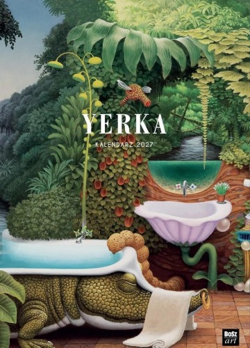 Kalendarz 2027 Jacek Yerka wzór 3 A3