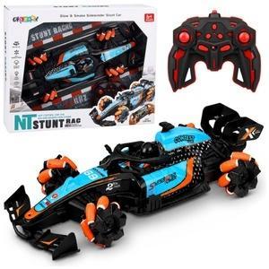 Wyścigówka RC Obrót 360 4WD Światła Dym 1:10