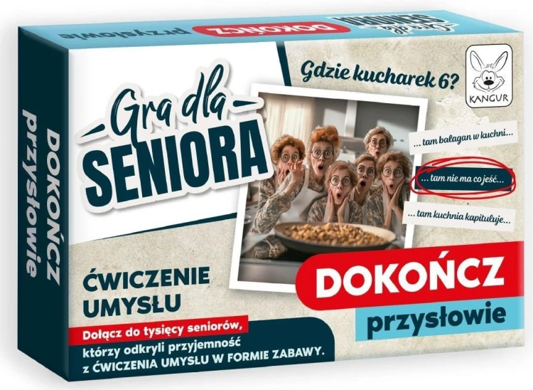 Gra dla Seniora - Dokończ przysłowie, Kangur