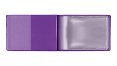 Etui na dokumenty z zabezpieczeniem RFID violet