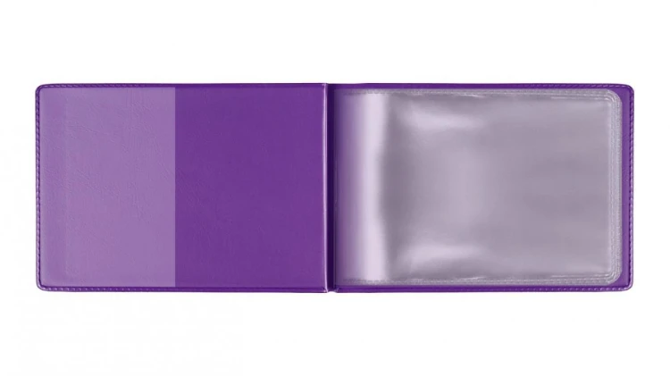 Etui na dokumenty z zabezpieczeniem RFID violet