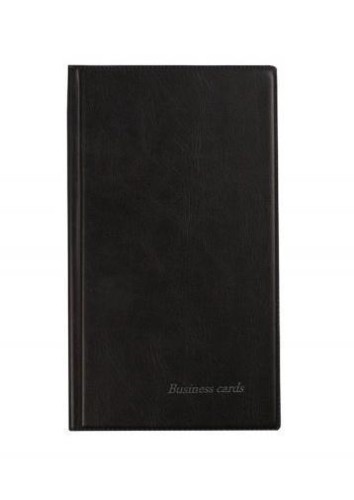 Wizytownik 48 premium czarny, Biurfol