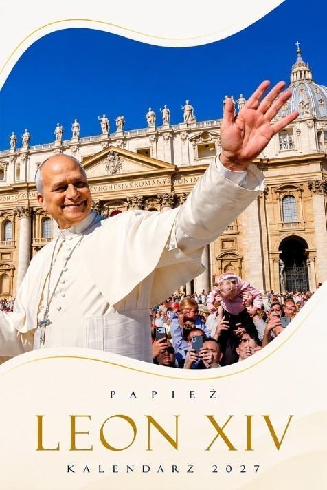 Kalendarz 2027 ścienny papież Leon XIV