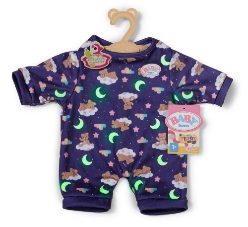 Baby born - Teddy with Nightromper 36cm, Zapf