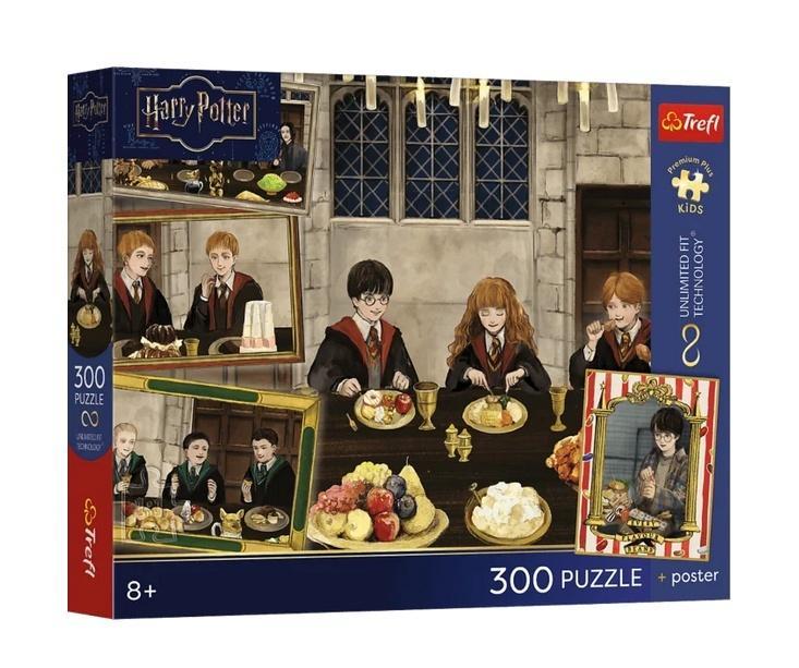 Puzzle 300 Harry Potter + plakat TREFL, Trefl