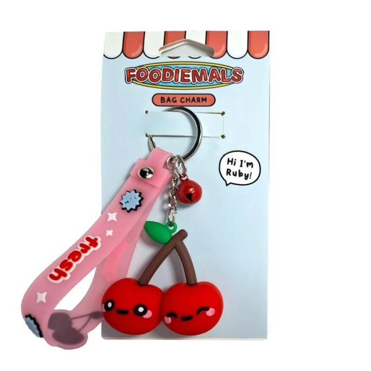 Breloczek z zawieszką 3D Foodiemals Ruby, Puckator