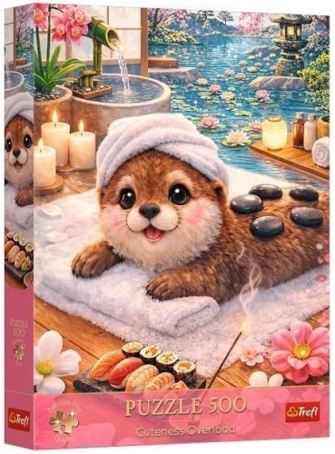 Puzzle 500 Urocza wydra TREFL, Trefl
