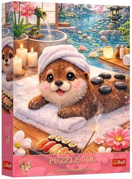 Puzzle 500 Urocza wydra TREFL, Trefl