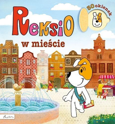 Reksio w mieście. Książka z okienkami, Maria Szarf