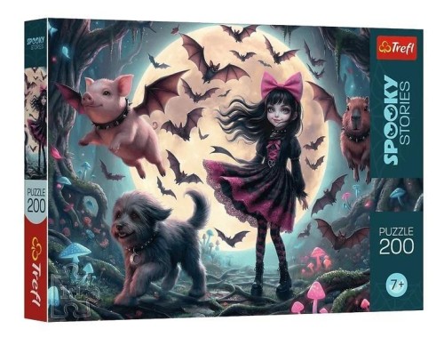 Puzzle 200 Spooky Stories - Księżycowe... TREFL