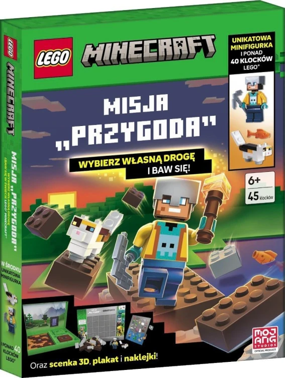 Lego Minecraft. Misja Przygoda, praca zbiorowa