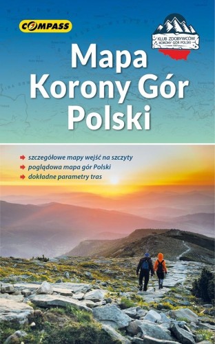 Mapa Korony Gór Polski w.2026, praca zbiorowa