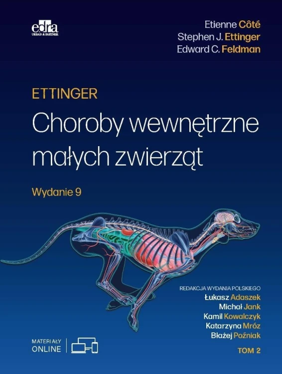 Ettinger. Choroby wewnętrzne małych zwierząt T.2