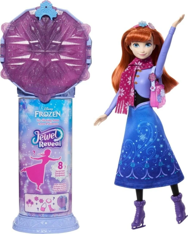 Disney Frozen Kraina Lodu Jewel Reveal Lalka Anna