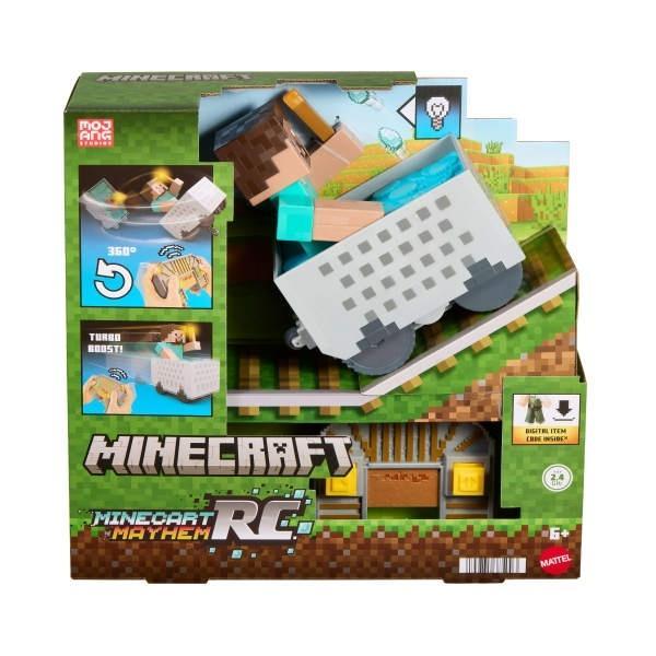 Minecraft RC Zdalnie sterowany wagonik, Mattel