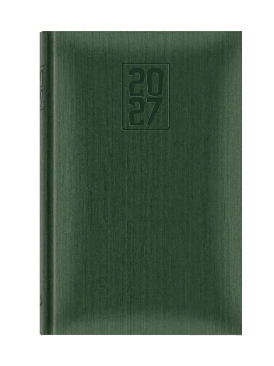 Terminarz 2027 B6 Print zielony