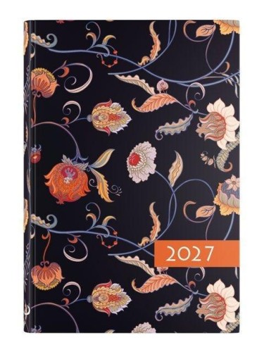Terminarz 2027 B7 Kolorowy ornament