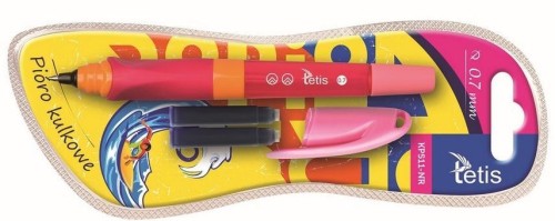 Pióro kulkowe różowe KP511-NR, Tetis