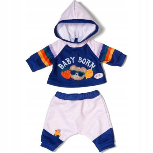 Baby born - Jogging Suit Navy 43cm, Zapf