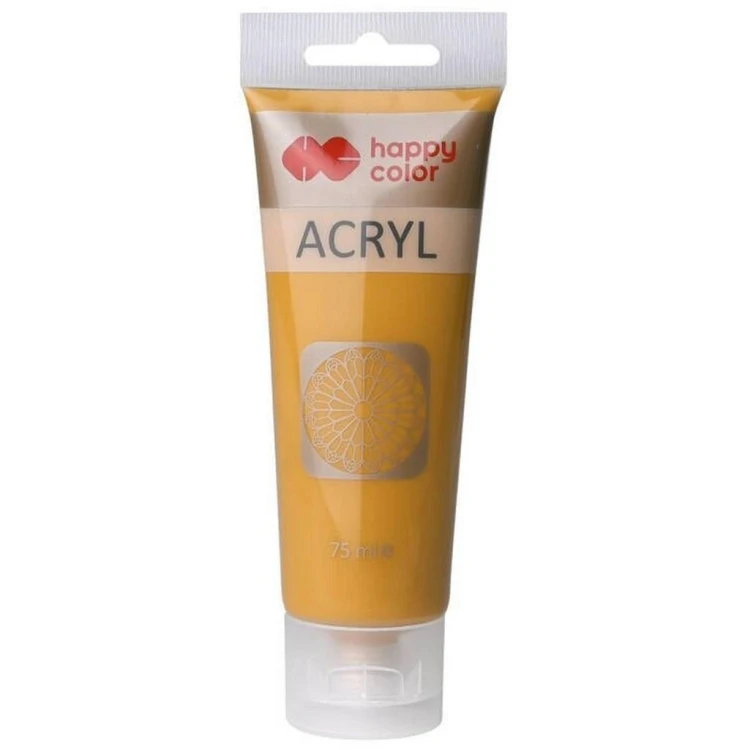 Farba akrylowa 75ml ochra HAPPY COLOR, GDD