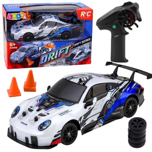 Auto do driftu zdalnie sterowne niebieskie