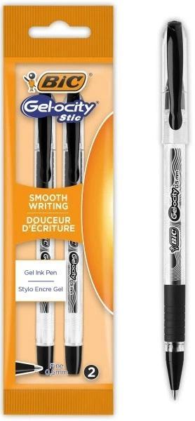 Długopis żelowy Gel-ocity 0.5mm czarny 2szt BIC